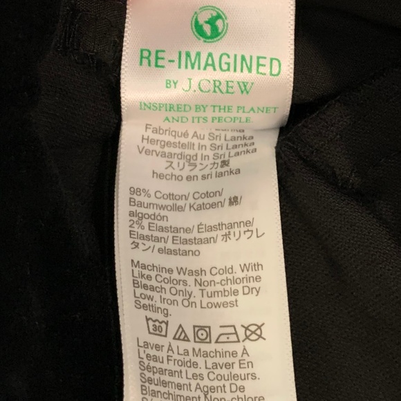 J. Crew "Kallie" Black Velvet Pant - Picture 11 of 16